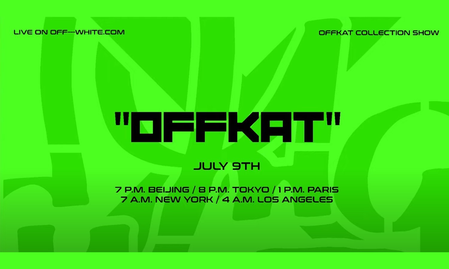 Off-White Meluncurkan Gim <i>Mobile</i> OFFKAT
