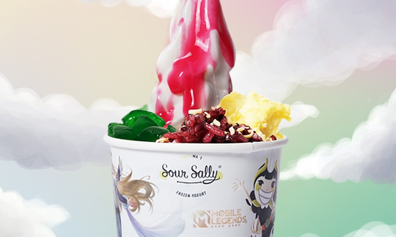 Kreasi Es Doger Dan Es Cendol Dalam <i>Frozen Yogurt</i>