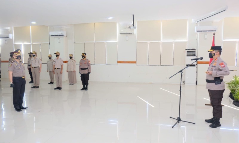 Temukan Terapi Covid-19, Dokter Biddokes Polda Sulsel Naik Pangkat