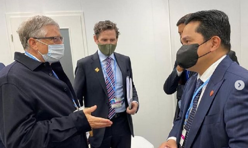 Erick Thohir Bertemu Bill Gates, Ini Yang Dibahas