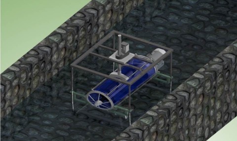 Turbin Portabel, Bangkitkan Listrik Pakai Tenaga Air Selokan