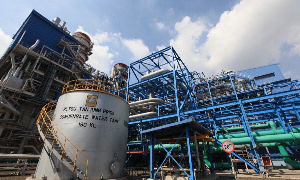 PLN Olah Gas Buang PLTGU Jadi 2.654 Tabung Oksigen