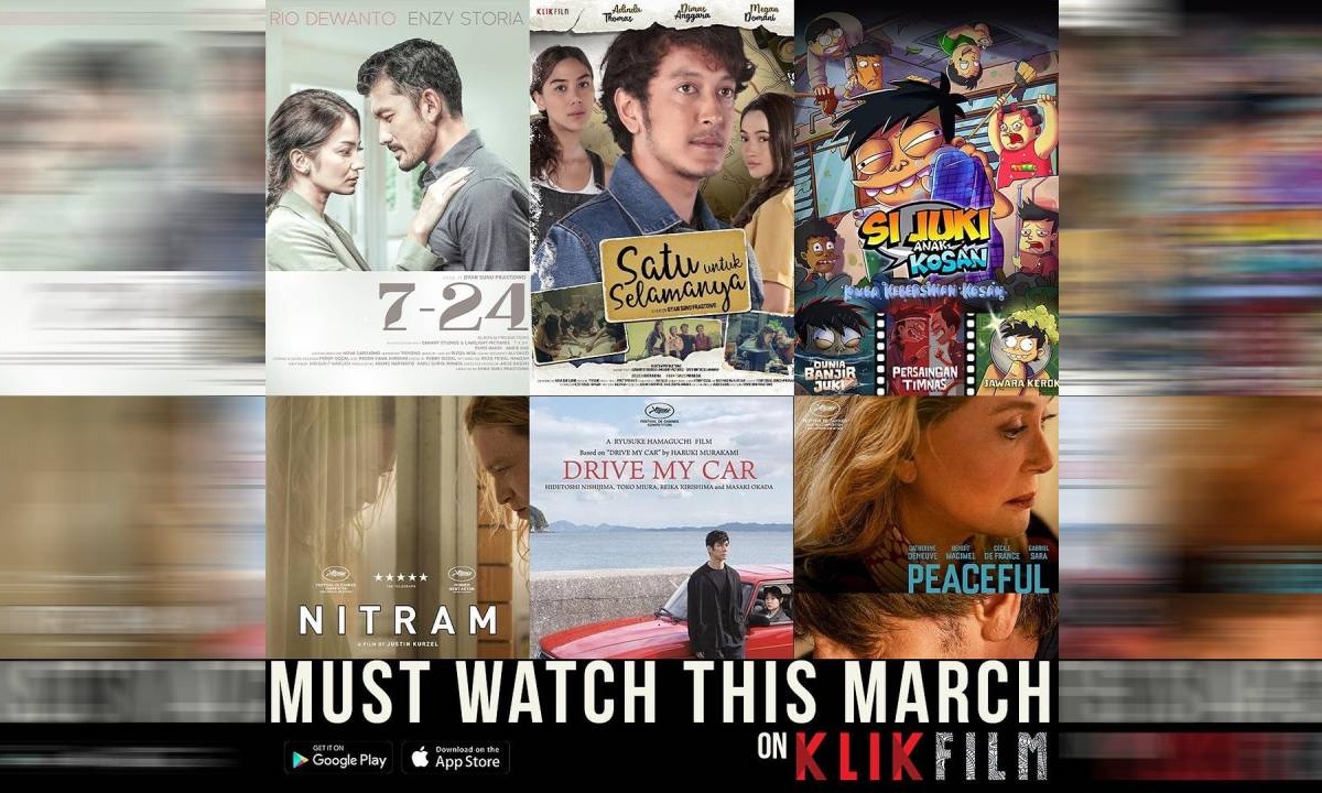 KlikFilm Hadirkan Film-Film Juara Di Bulan Maret
