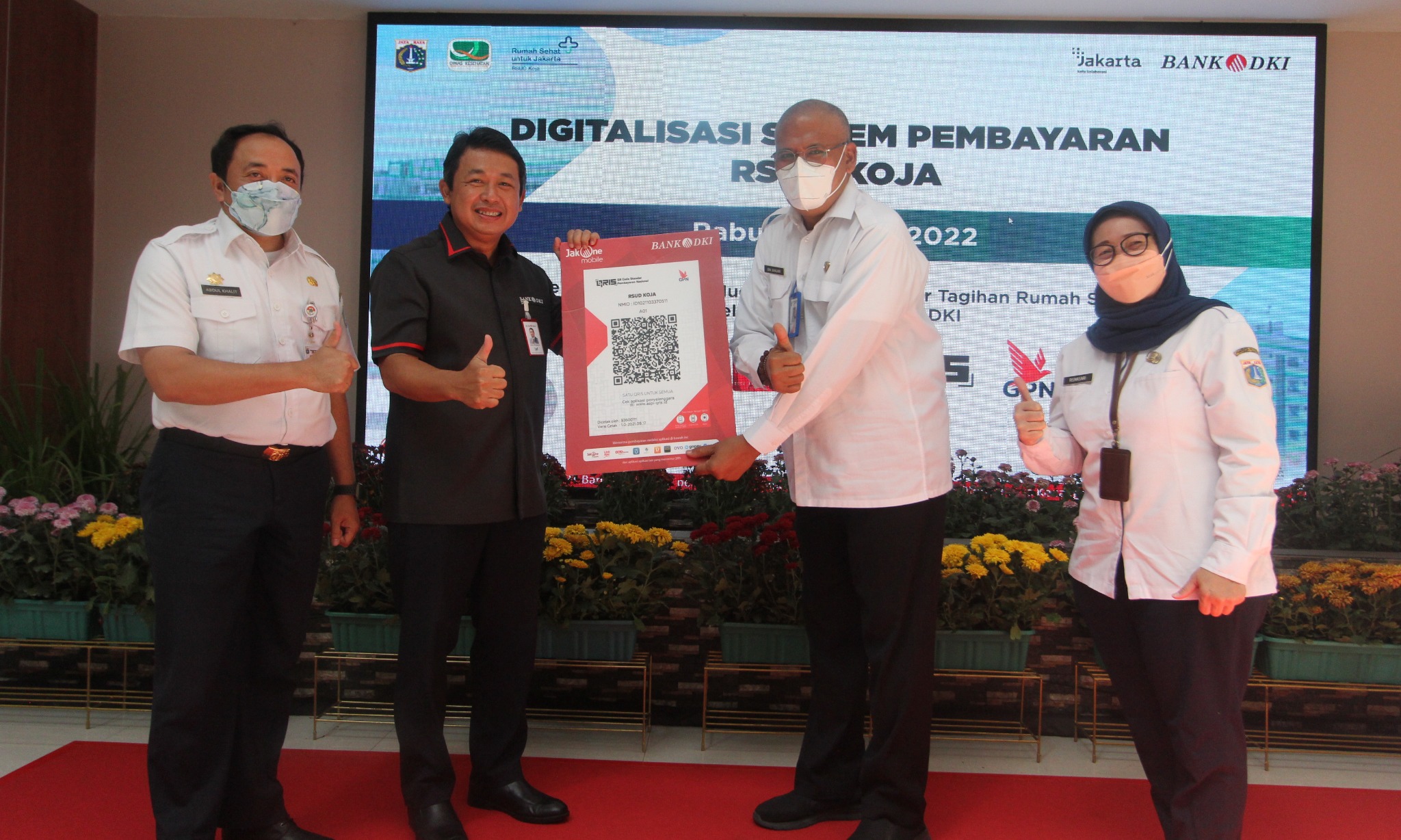 Bank DKI Siapkan Sistem Pembayaran Nontunai Untuk RSUD