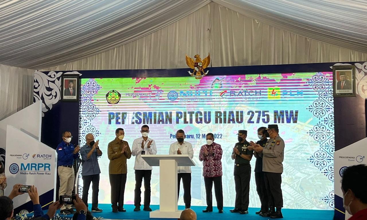 PLTGU Riau 275 MW Resmi Beroperasi, PLN Siap Sambut Investor