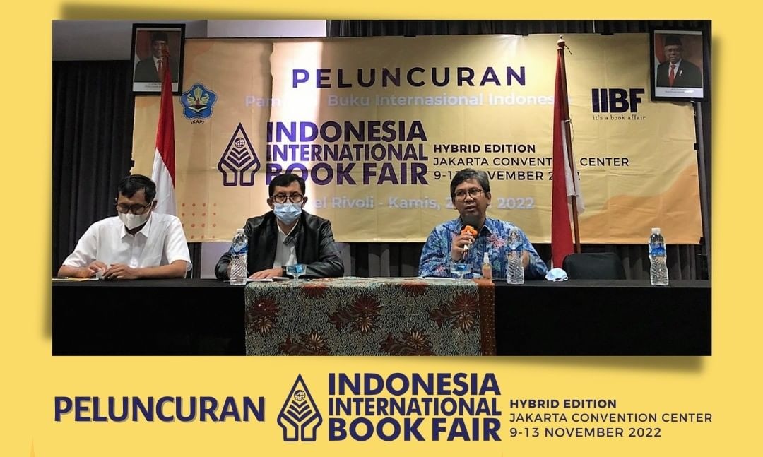 Indonesia International Book Fair 2022 Dihelat 9-13 November