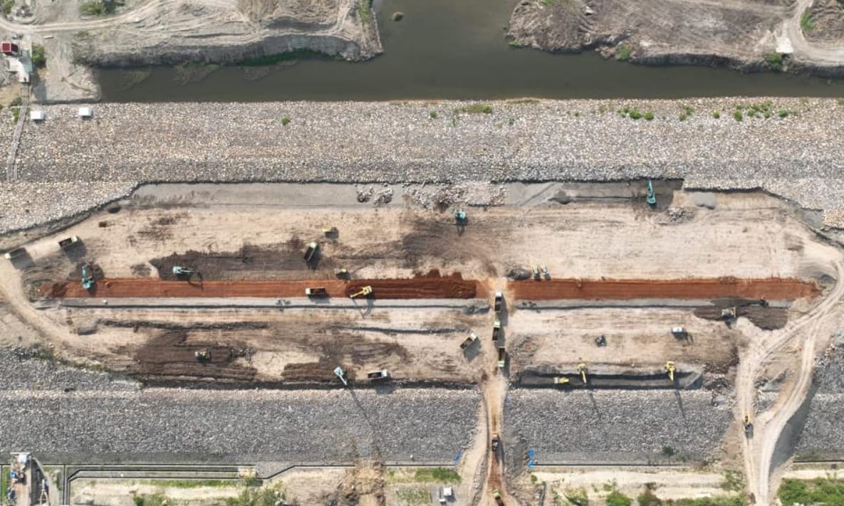 PUPR Targetkan Bendungan Semantok Mulai <i>Impounding</i> Akhir Juni