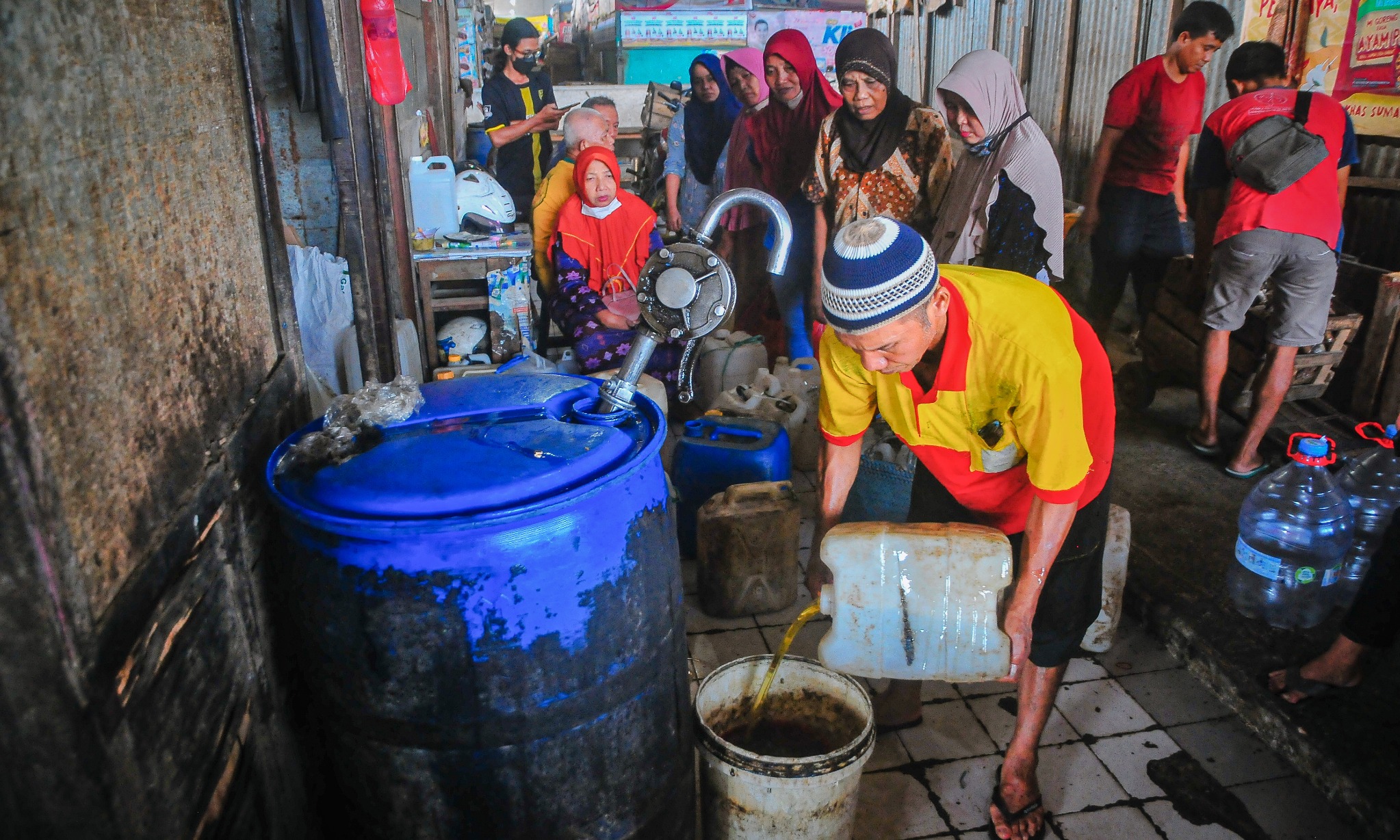 Sosialisasi Beli Migor Curah Via PeduliLindungi Diperpanjang 3 Bulan