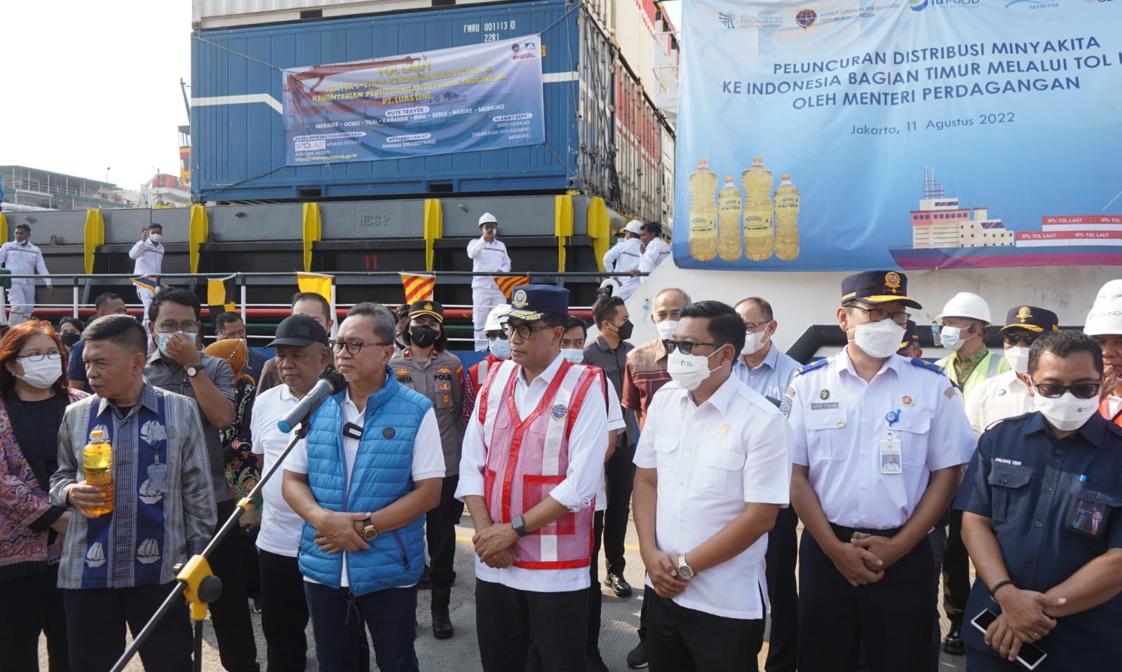 Kemendag Kapalkan Migor MINYAKITA Ke Indonesia Timur 1.200 Ton