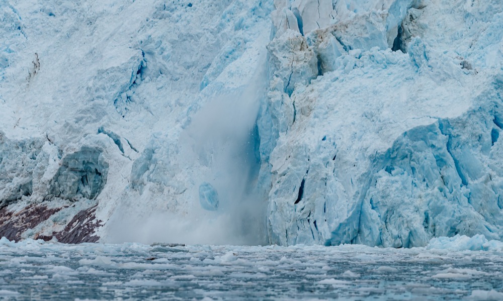 Gletser Swiss Mencair Lebih Cepat