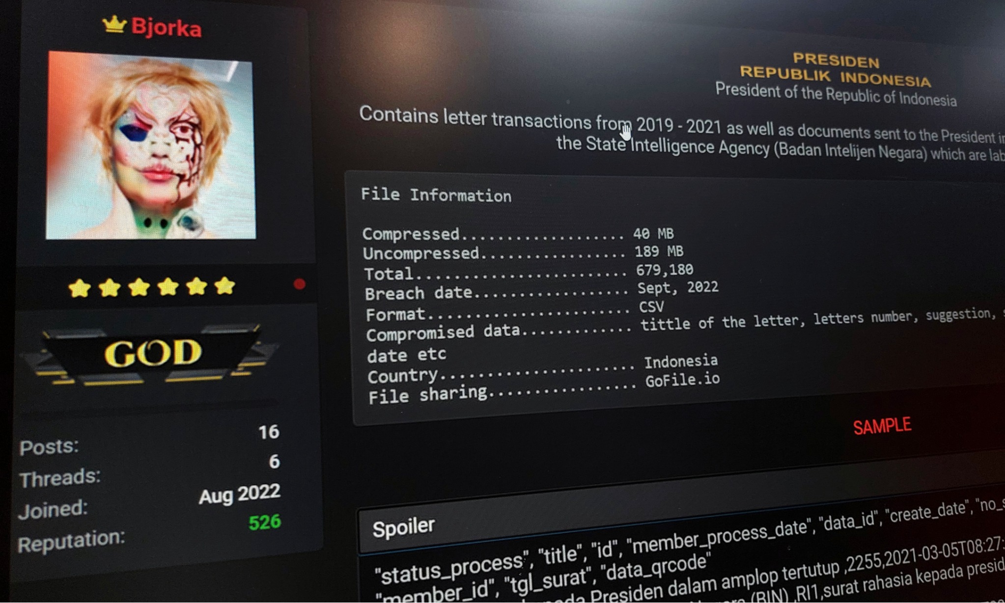 BSSN - Kemensetneg Telusuri Dugaan Kebocoran Data