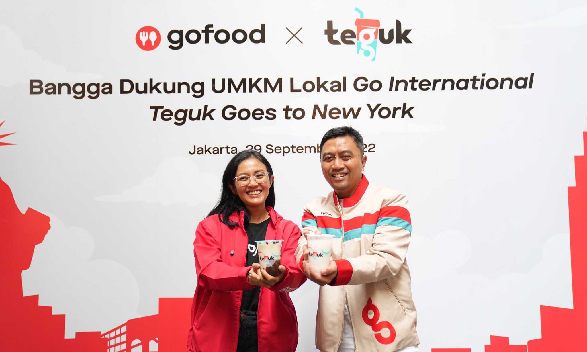Dengan Dukungan GoFood, Teguk Resmi Ekspansi ke New York