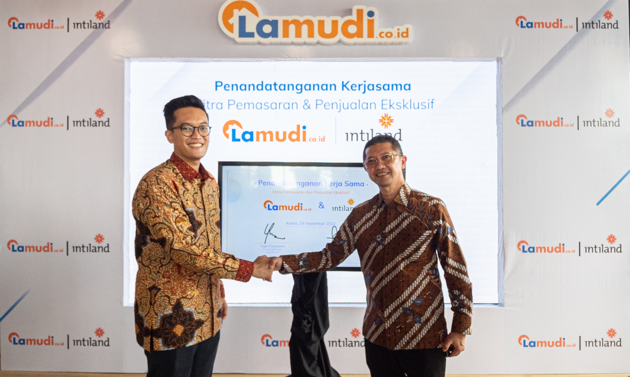 Lamudi Gandeng Intiland Pasarkan Klaster di Jakarta Barat