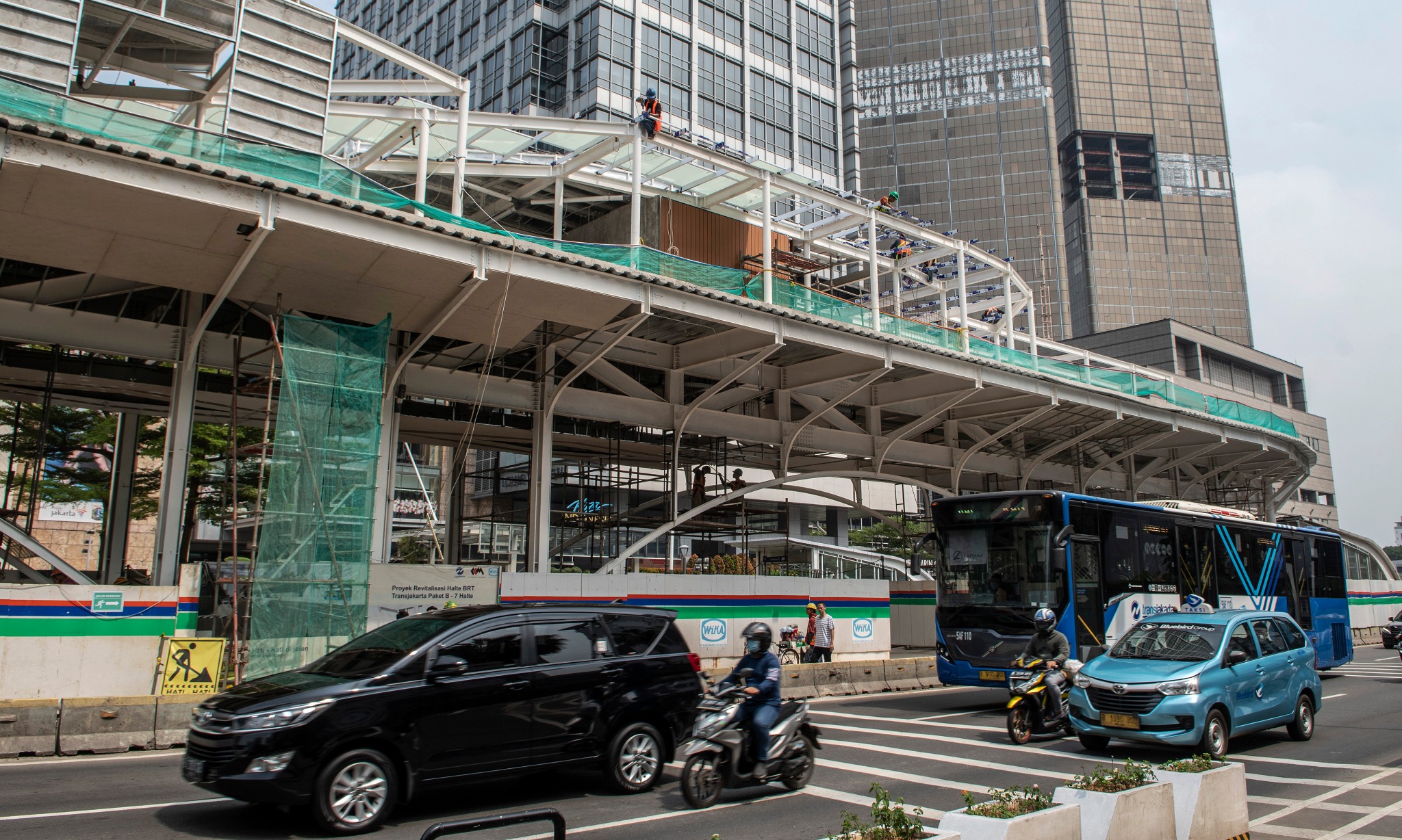 Revitalisasi Halte Bundaran HI Abaikan Cagar Budaya