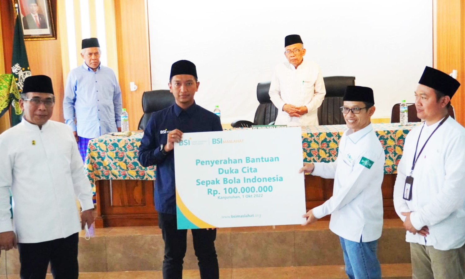 BSI-BSI Maslahat Beri Bantuan Keluarga Korban Tragedi Kanjuruhan