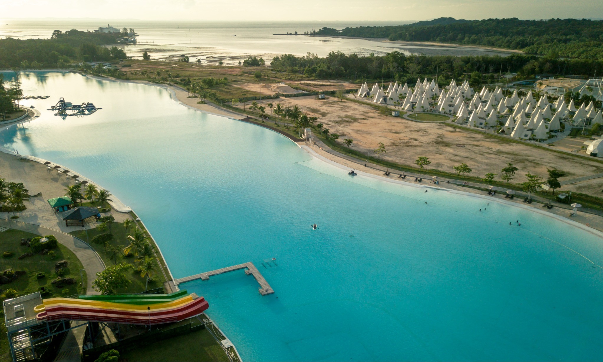 Crystal Lagoon, Laguna Air Laut Buatan Terbesar Di Asia Tenggara