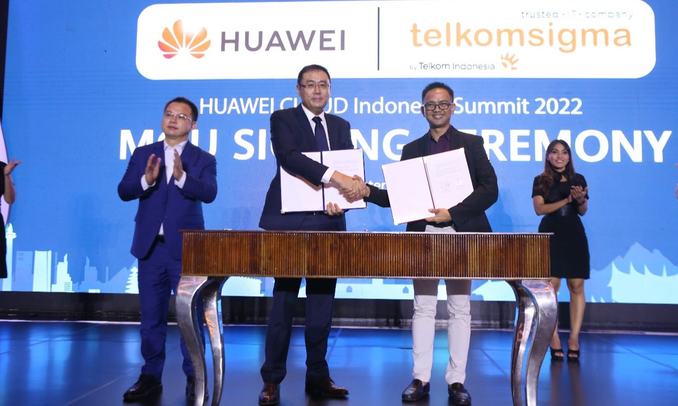 Huawei Bersama Telkomsigma Kembangkan Bisnis Cloud