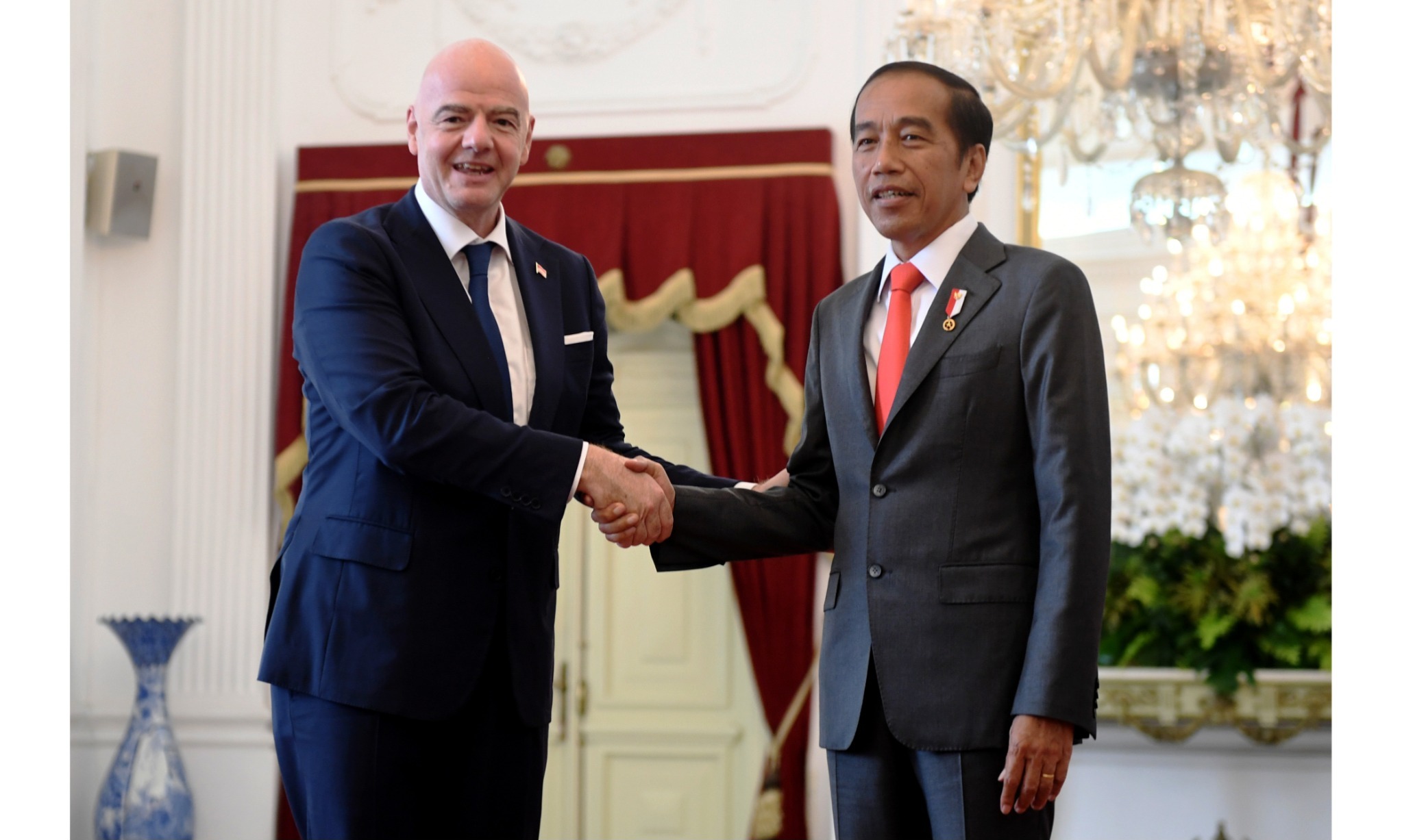 Jokowi-FIFA Sepakati Tranformasi Sepak Bola Indonesia