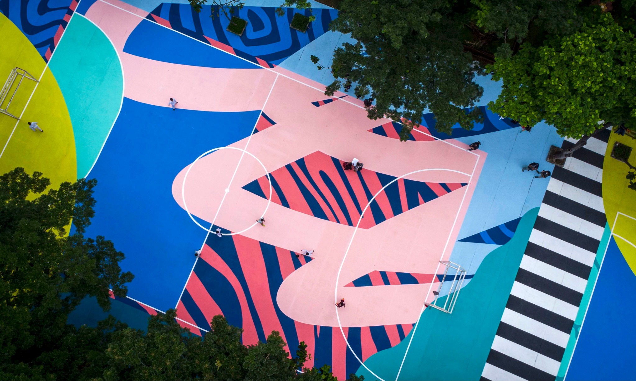 Mural Taman Menteng Refleksikan Keberagaman Jakarta