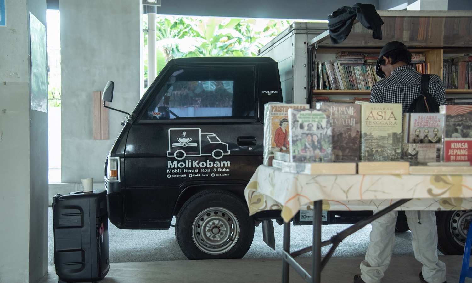 Pustaka Bergerak Dan Moli Kobam Ramaikan JILF 2022