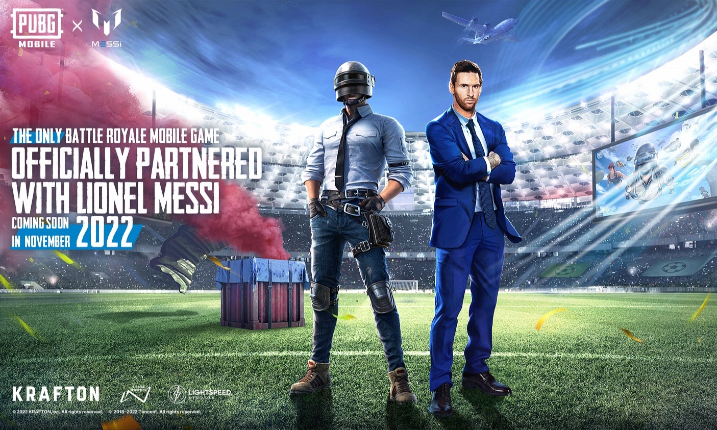 PUBG Mobile Berkolaborasi Dengan Lionel Messi