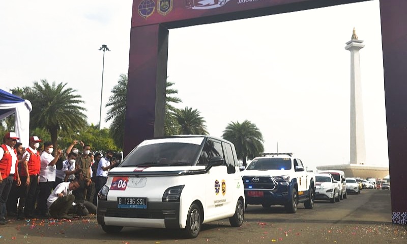 Wuling Air EV Ramaikan KTT G20 Dengan <i>Touring</i> Jakarta-Bali