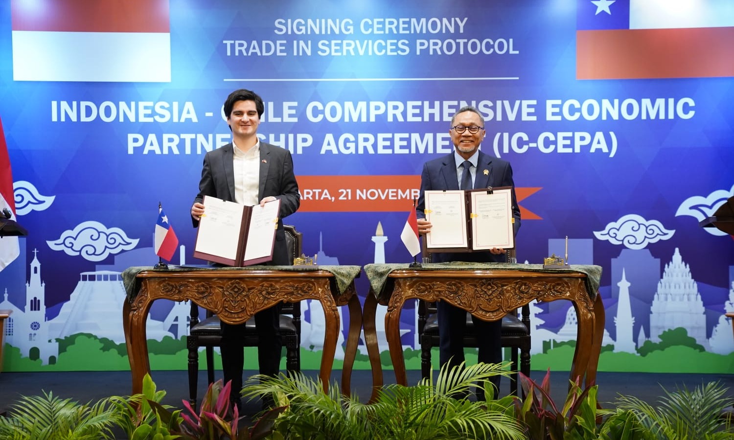 Indonesia-Chile Sepakat Tingkatkan Perdagangan Barang dan Jasa