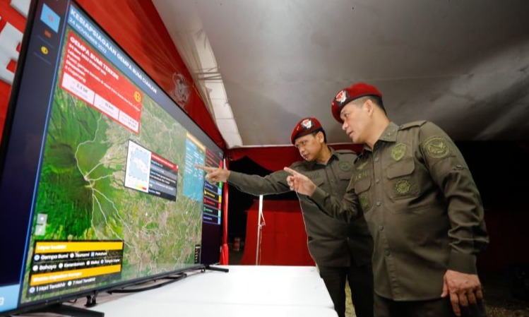 BIN Pakai Aplikasi SIBe Bantu Penanganan Gempa Cianjur