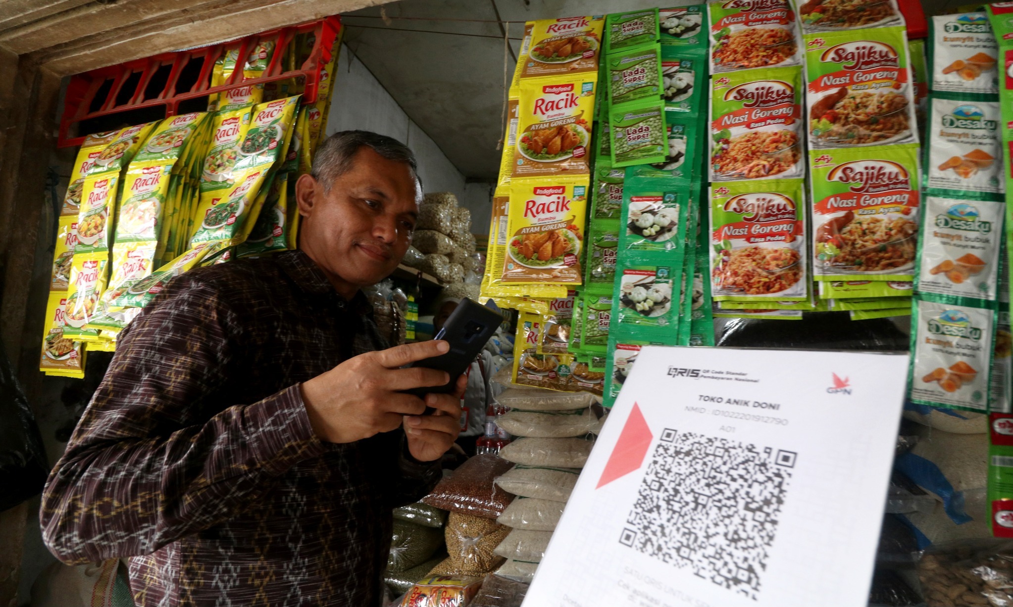 QRIS TTS Akselerasi Inklusi Keuangan