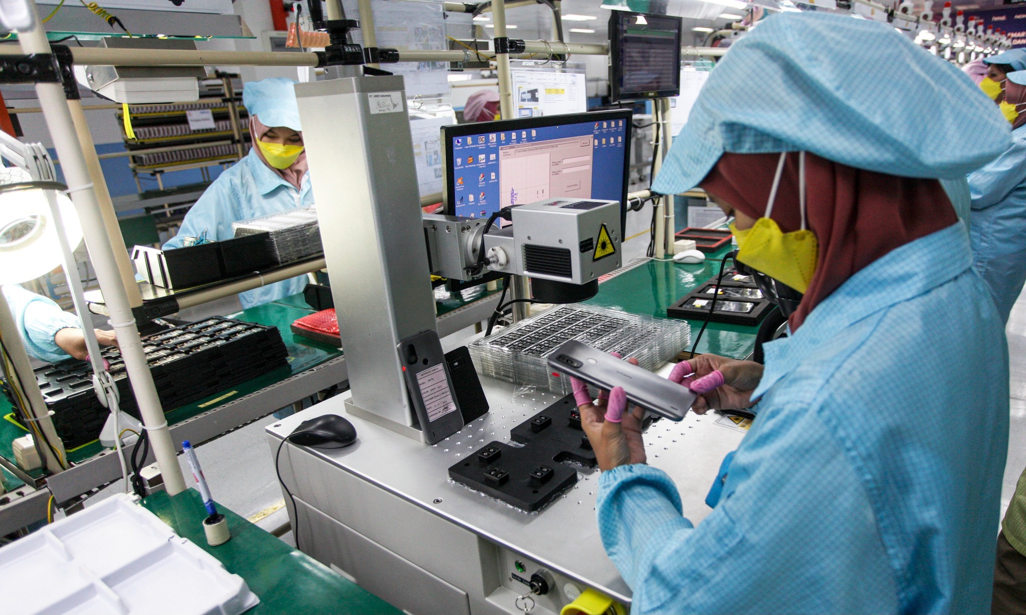 PMI Manufaktur Indonesia Turun ke 50,3, Sedikit di Atas Zona Kontraksi