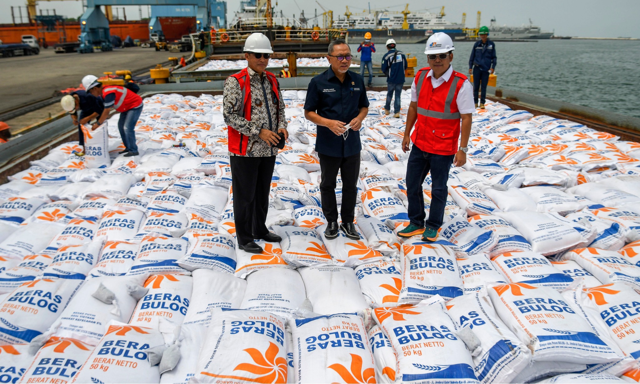 Bulog Pastikan Kedatangan Beras Impor Jamin Stabilitas Harga