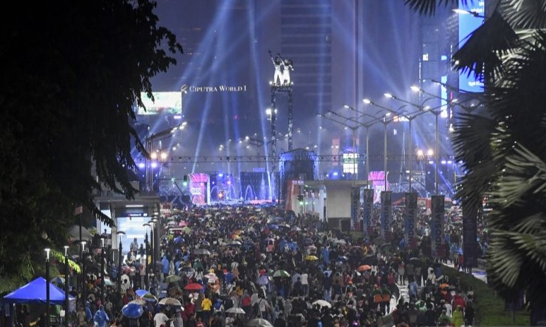Malam Tahun Baru, Sudirman-Thamrin Bebas Kendaraan
