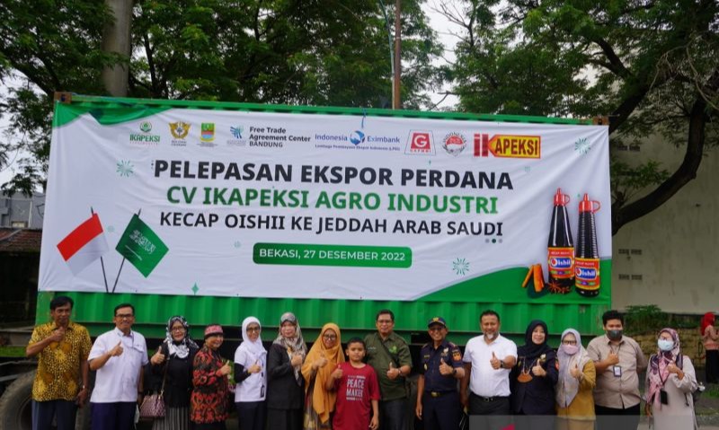 UMKM Berhasil Ekspor Kecap Manis Perdana Ke Jeddah