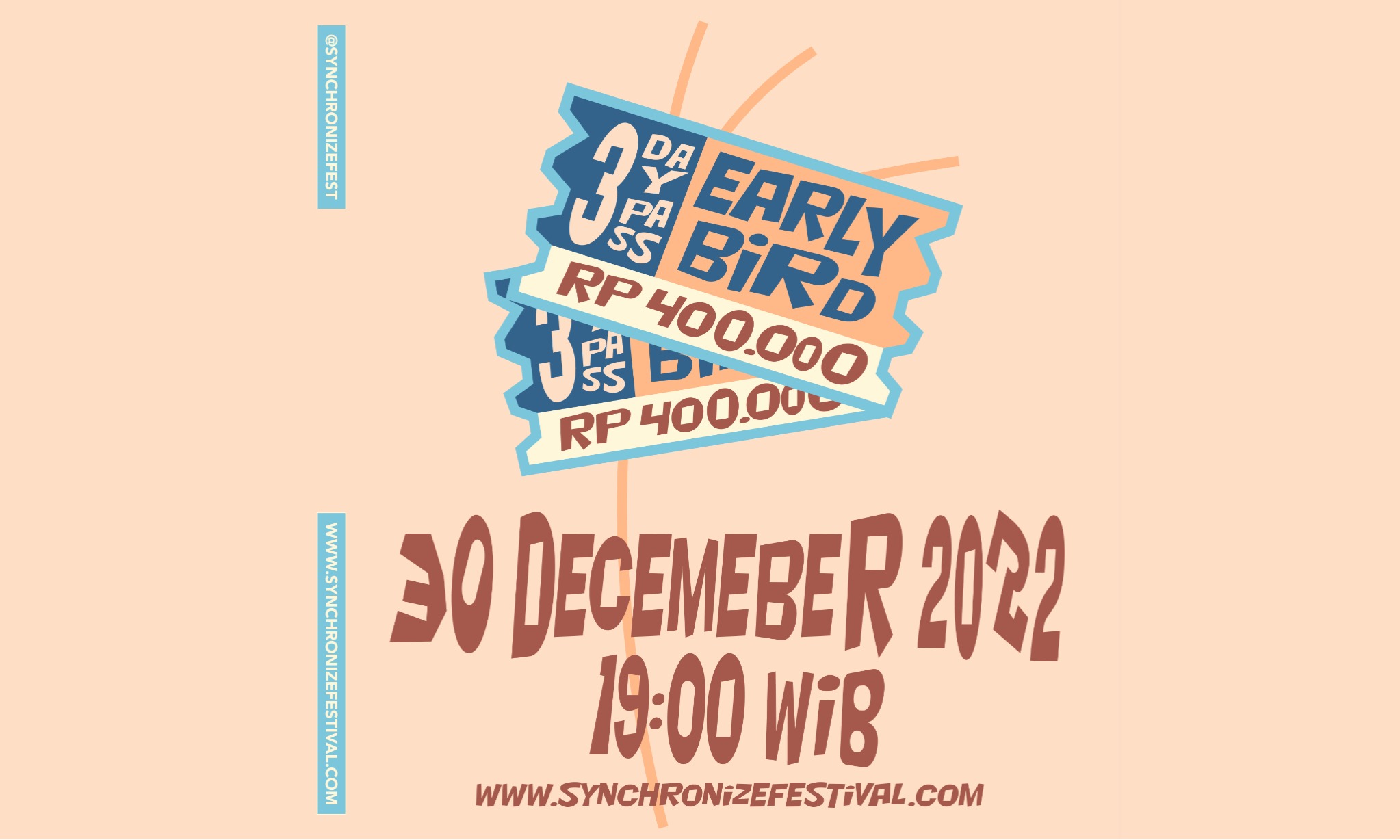 Synchronize Fest 2023 Dihelat 1-3 September