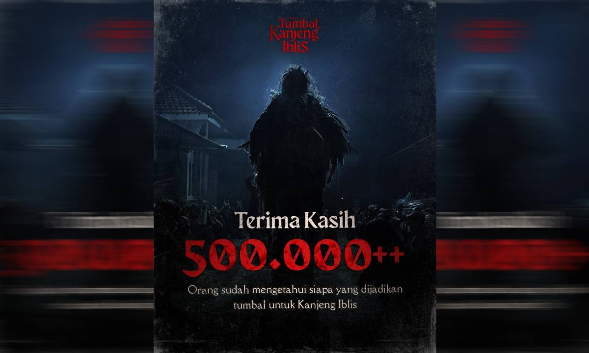 "Tumbal Kanjeng Iblis" Jaring 500 Ribu Penonton Bioskop