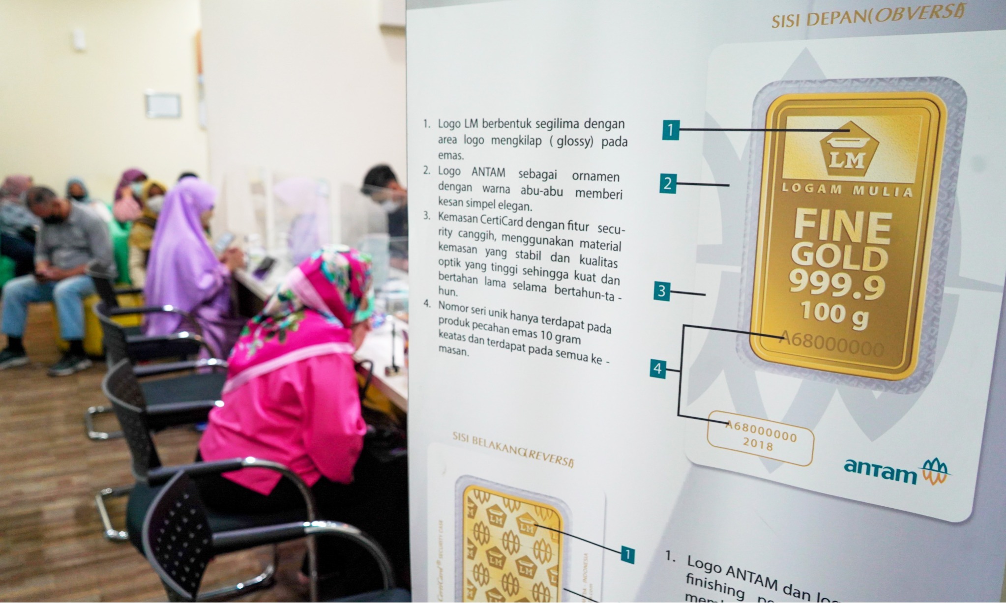 Harga Emas ANTAM 1 Januari 2026 Capai Rp2.752.000 Per Gram