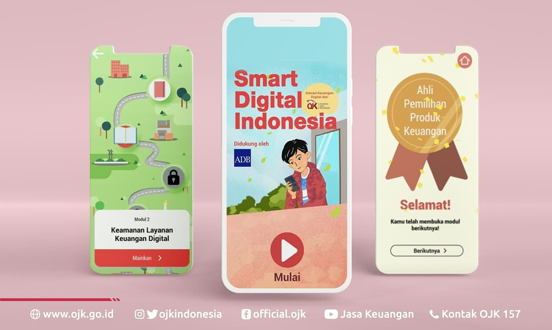 OJK Rilis Games Smart Digital Indonesia Versi IOS