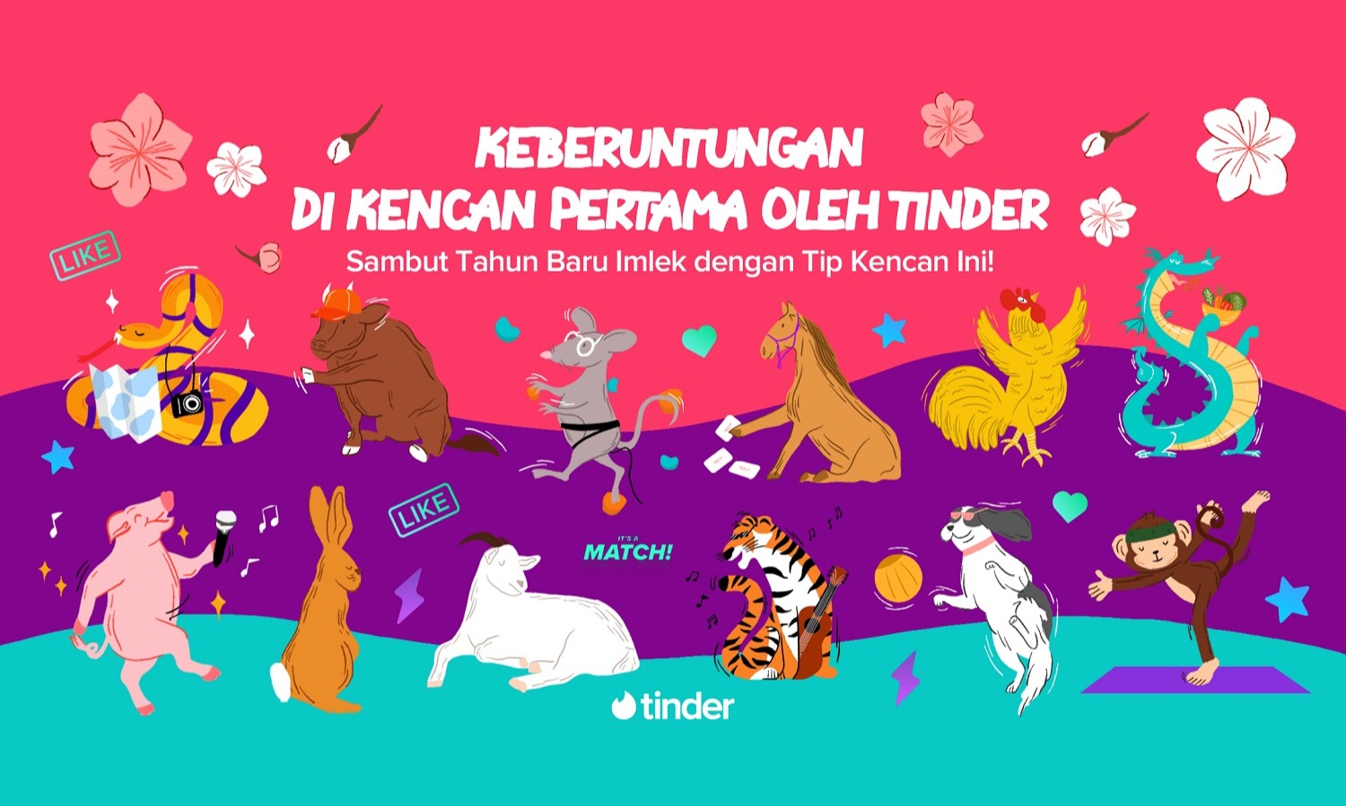 Peruntungan <i>First Date</i> Di Tahun Baru Imlek Berdasarkan Shio