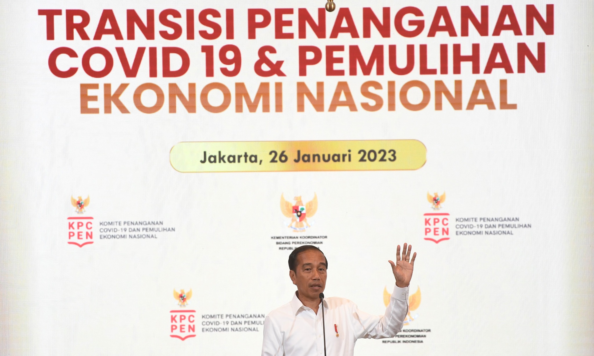 Presiden: Tekanan Pandemi Covid-19 Buat Semua Lini Bekerja