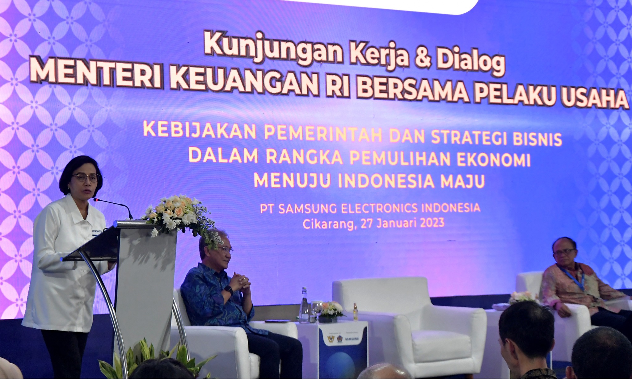 Jelang Pemilu, Sri Mulyani Minta Investor Tak Khawatir