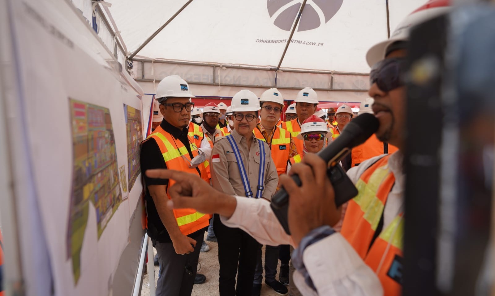 Tinjau Manyar Smelter Project, Wamendag Dorong Hilirisasi Industri