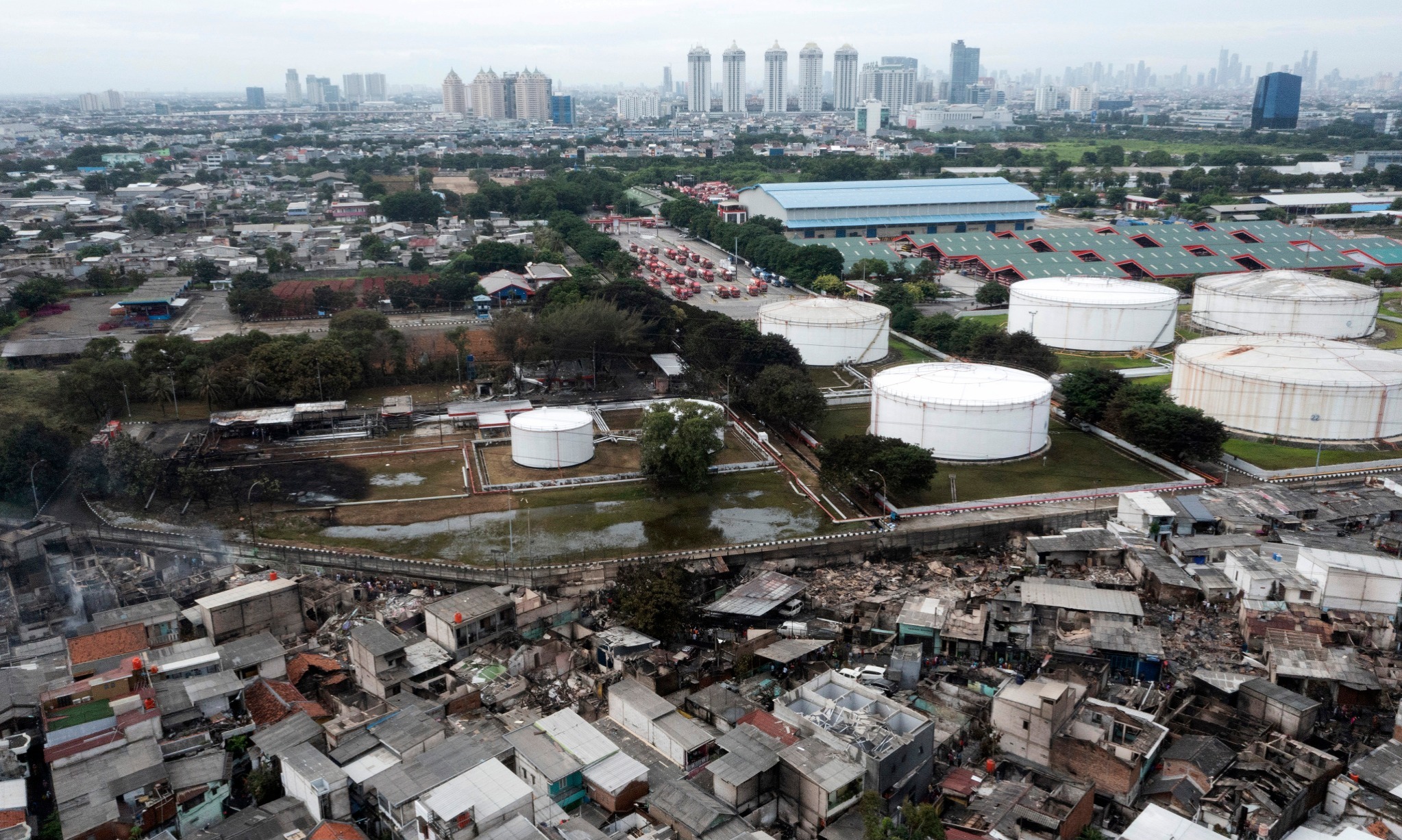 BPN Data Kepemilikan Tanah Di Sekitar Depo Plumpang