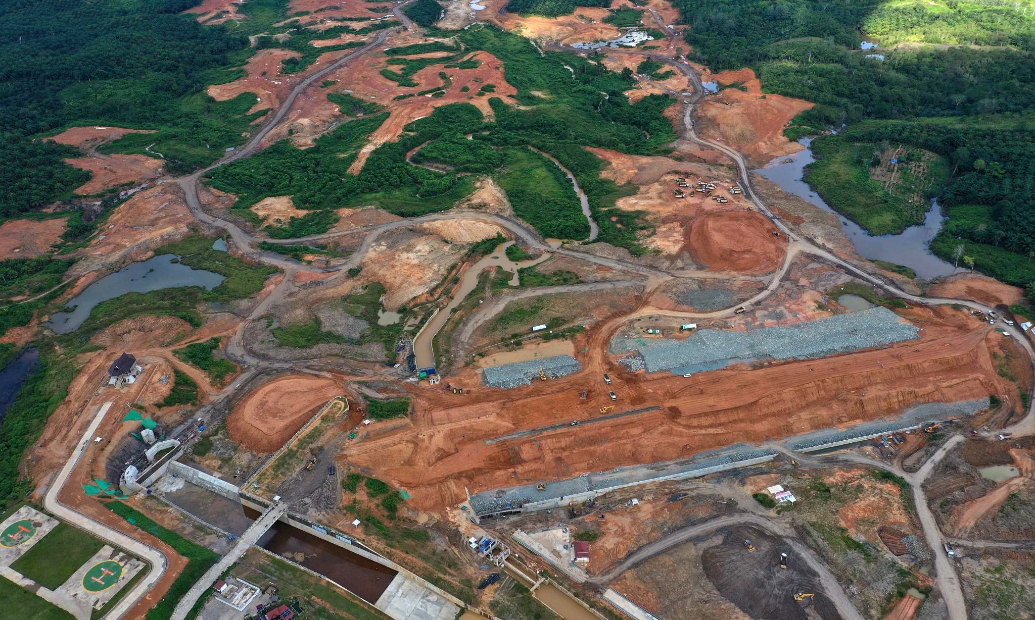 Bendungan Sepaku Semoi dan Intake Sepaku di IKN Selesai 2023