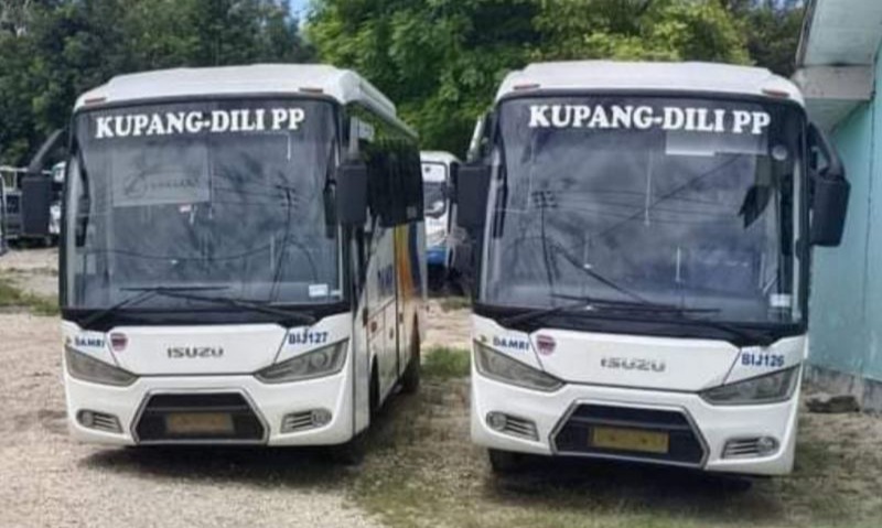 WNI dan Warga Timor Leste Bisa Gunakan Bus Lintas Batas Mulai 30 Maret