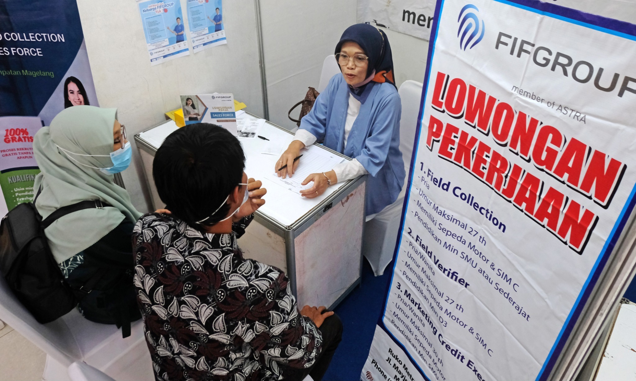 Februari 2023, Pengangguran di Indonesia Capai 7,99 Juta Jiwa