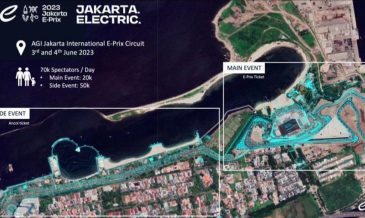 Pengunjung Ancol Tak Perlu Beli Tiket Formula E Saat Laga Berlangsung