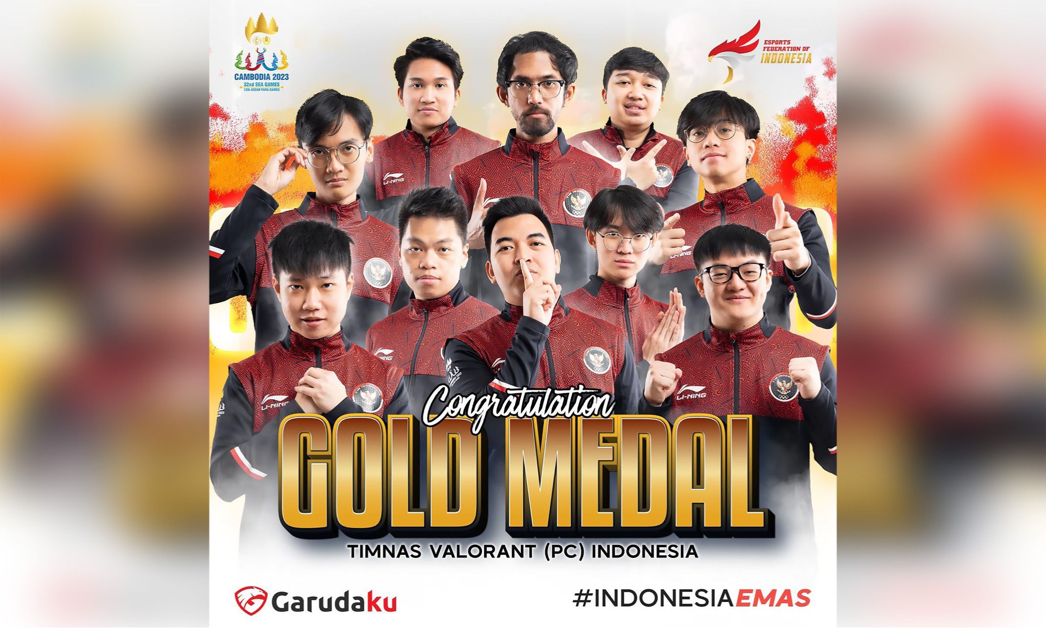 Timnas Valorant Indonesia Berbagi Emas SEA Games 2023 Dengan Singapura