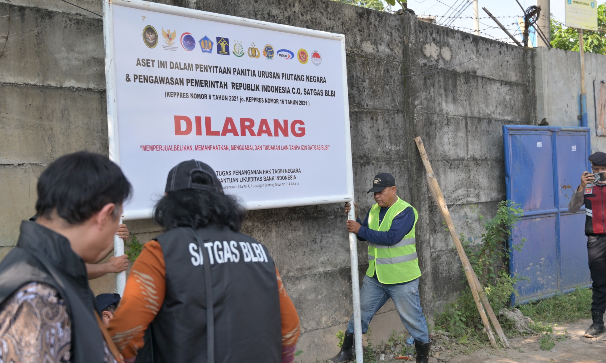 Satgas BLBI Sita Aset PT Sejahtera Wira Artha