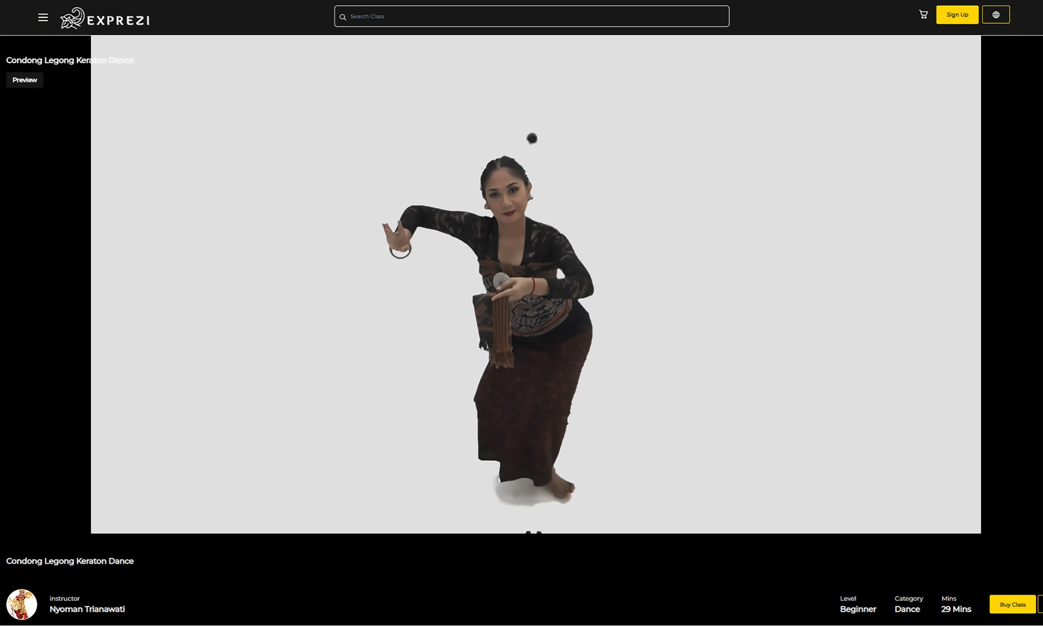 Exprezi, Platform Belajar Tari Tradisional Dari Para Pakar