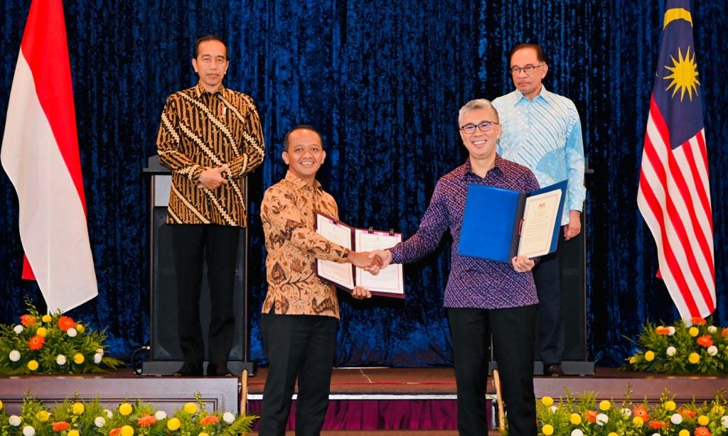 Indonesia-Malaysia Teken MoU Genjot Promosi EBT Dan Hilirisasi